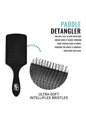 Wet Brush Pro Paddle Detangler Hair Brush -Black