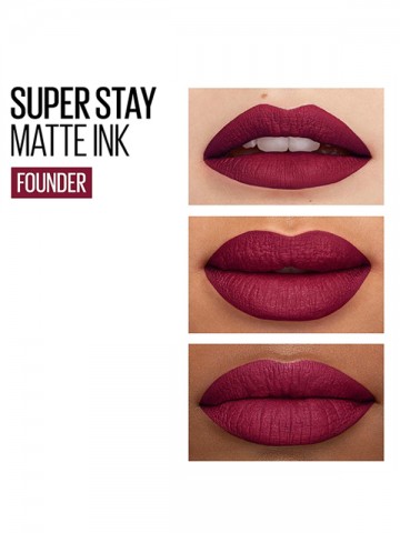 SUPERSTAY Matte Ink City Edition Liquid Lipstick - 115 The Founder
