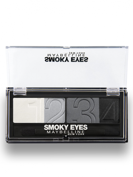 EYESTUDIO - Color Plush Silk Eye Shadow Quad Palette - 19 - Smokey