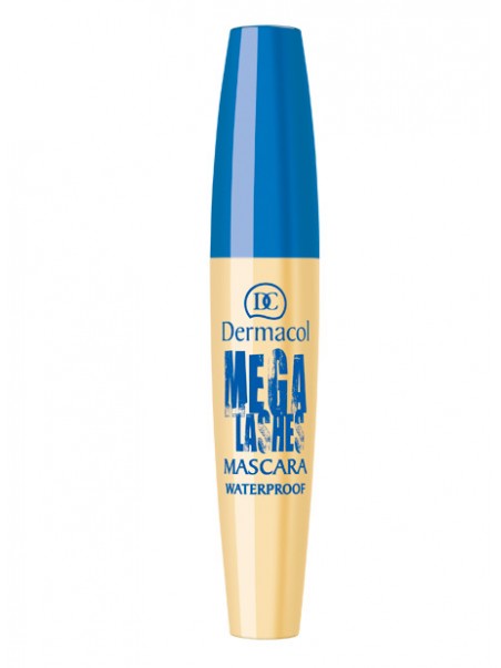 DERMACOL - Mega Lashes Waterproof Mascara  - Black - JUDI APRIL