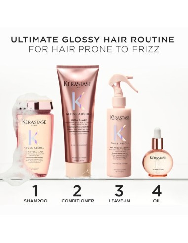 K Gloss Absolu Glaze Milk Anti-Frizz Heat Protecting Spray - 190 ml
