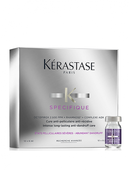 KÉRASTASE - K Specifique Cure Anti-pelliculaire intense 12*6ml - JU...